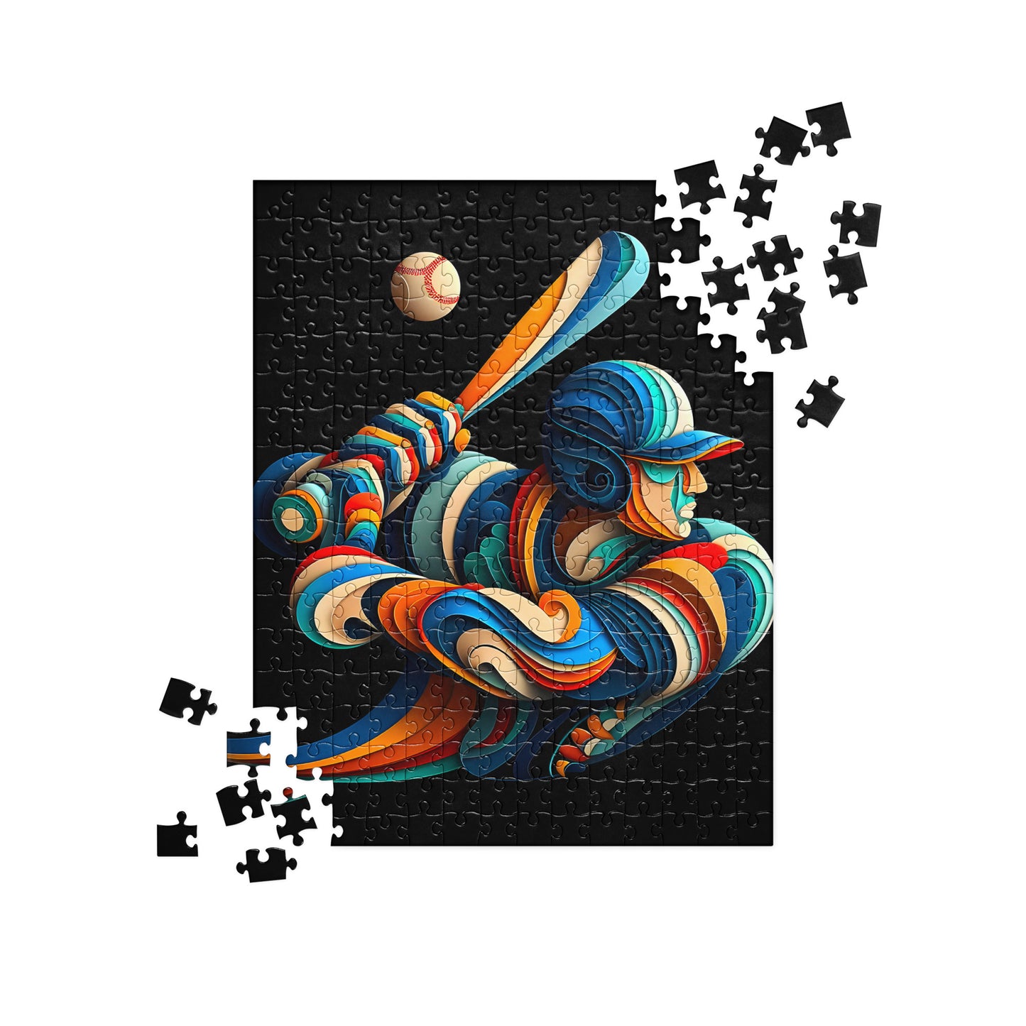 3D Baseball Player - Jigsaw Puzzle #3