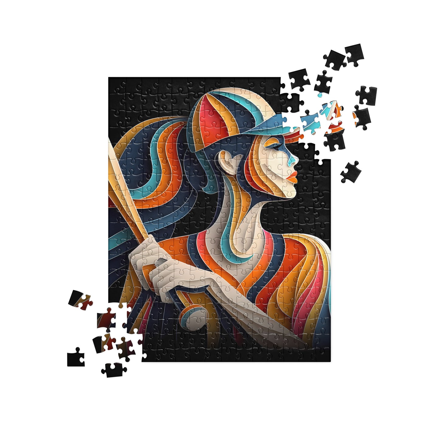 3D Baseball Player - Jigsaw Puzzle #4