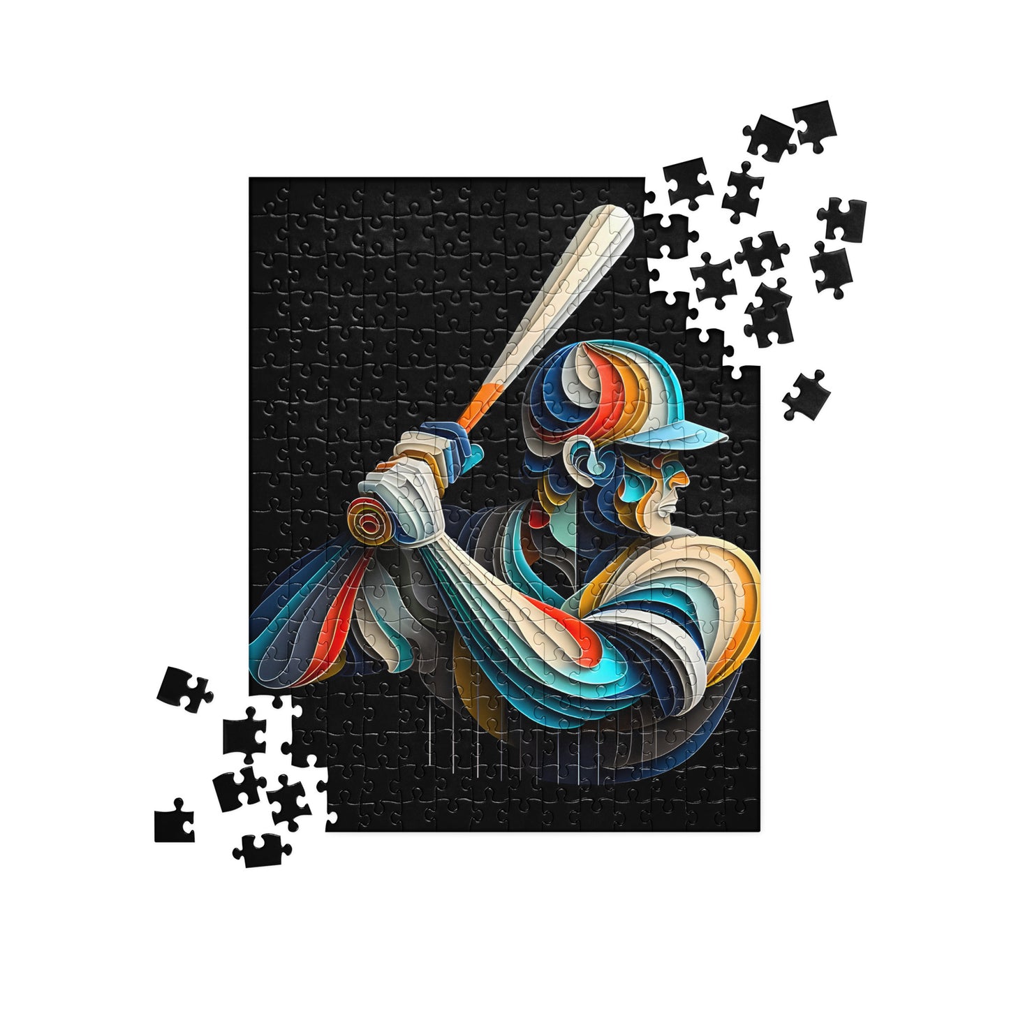 3D Baseball Player - Jigsaw Puzzle #8