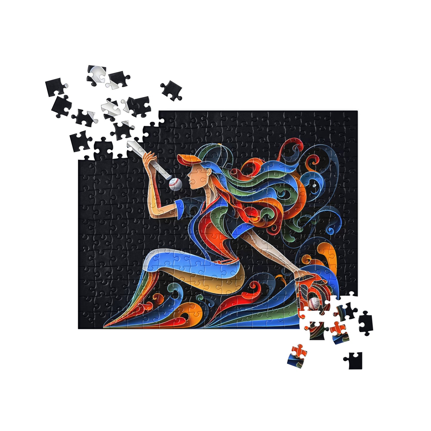 3D Baseball Player - Jigsaw Puzzle #9