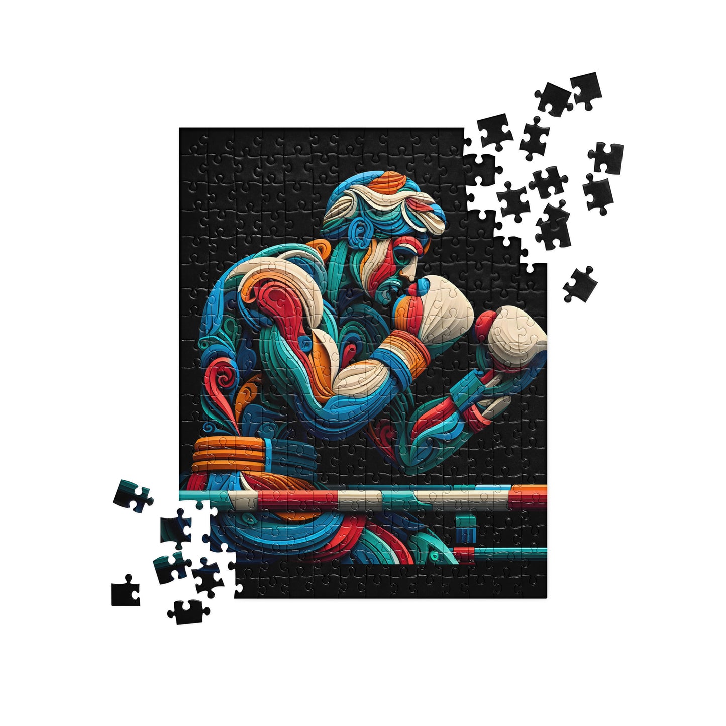3D Boxer - Jigsaw Puzzle #3