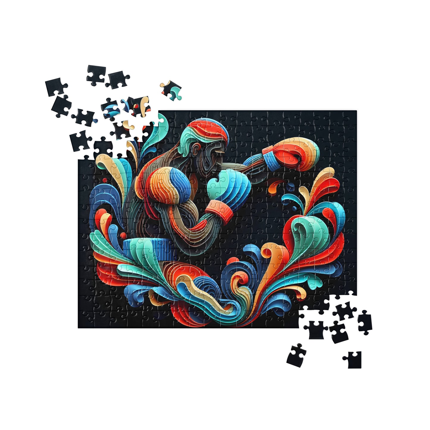3D Boxer - Jigsaw Puzzle #9