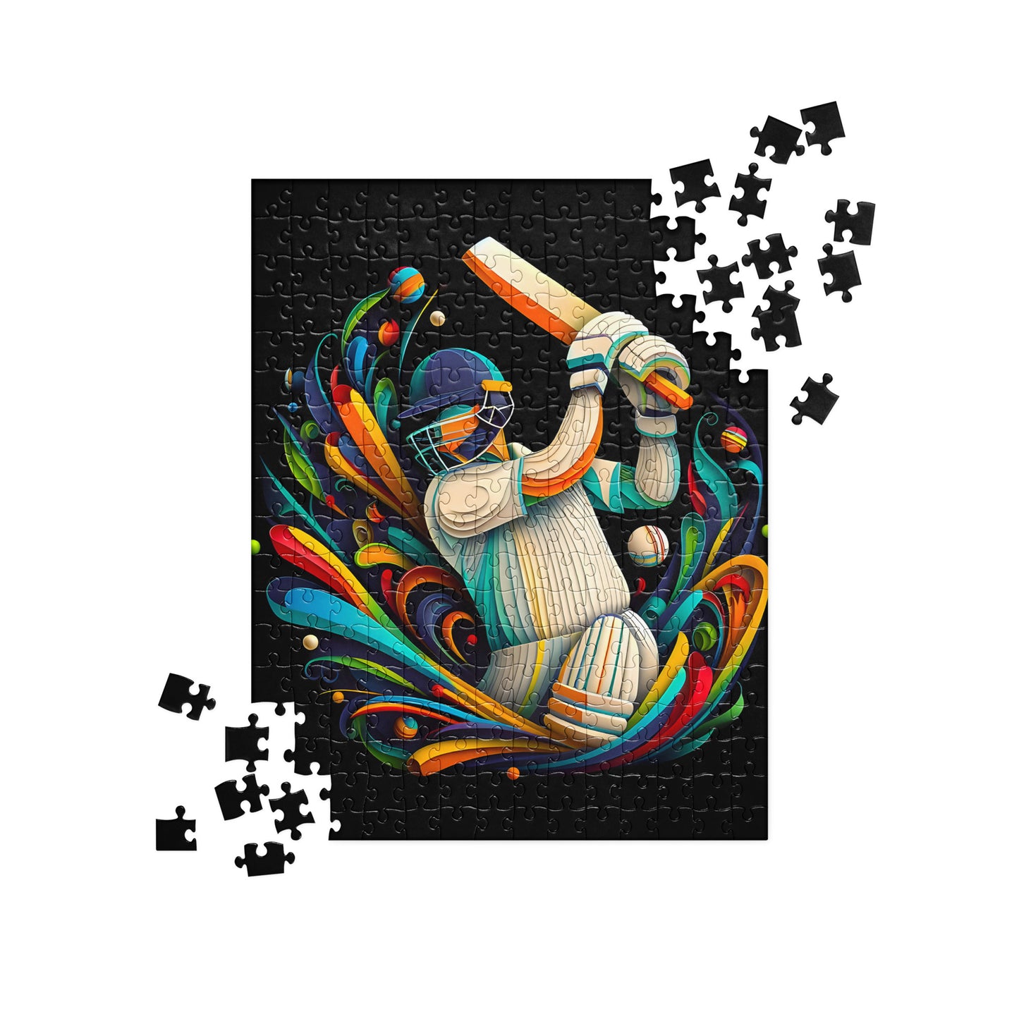 3D Cricket Player - Jigsaw Puzzle #5