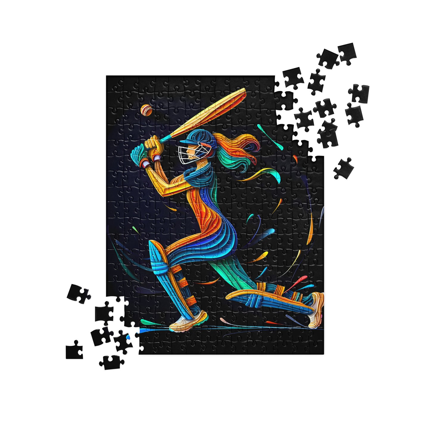 3D Cricket Player - Jigsaw Puzzle #8