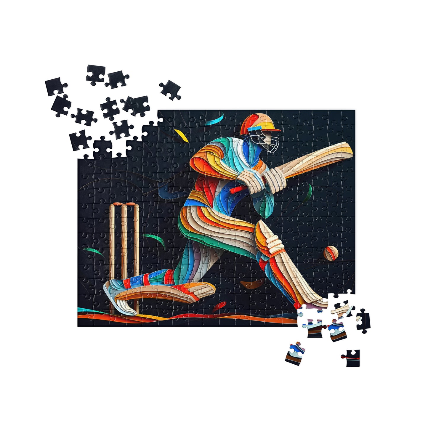 3D Cricket Player - Jigsaw Puzzle #10