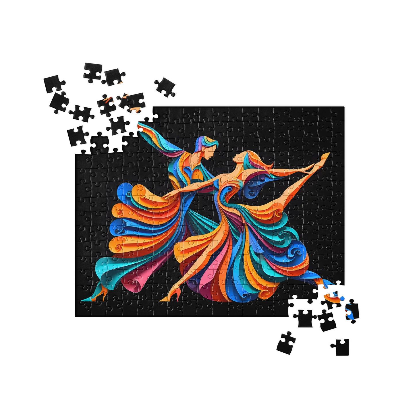 3D Dancing Couple - Jigsaw Puzzle #4
