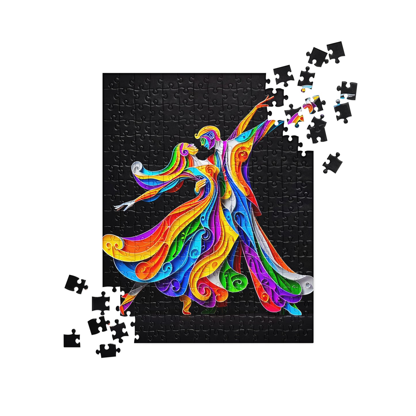 3D Dancing Couple - Jigsaw Puzzle #10