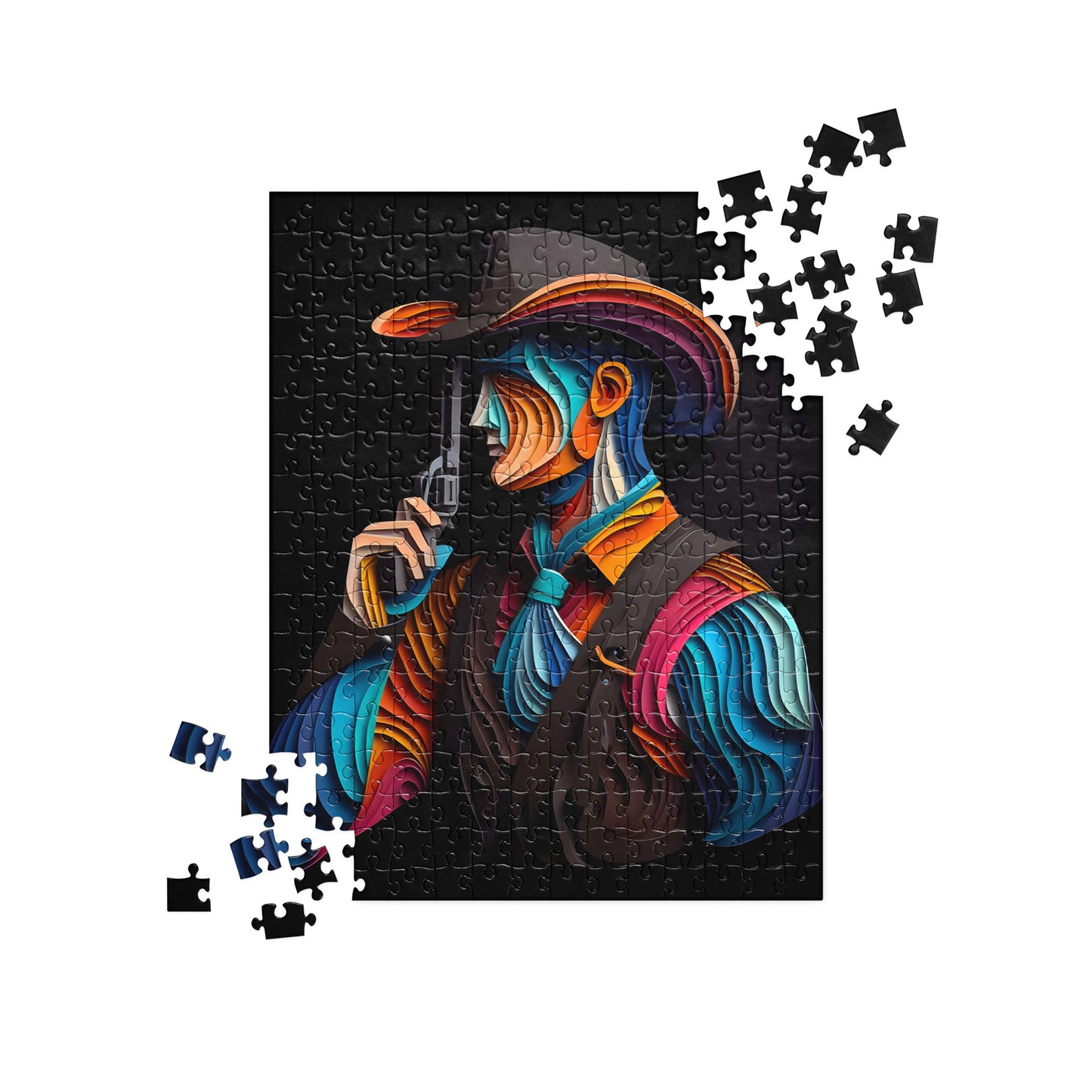 3D Cowboy and Cowgirl - Jigsaw Puzzle #6