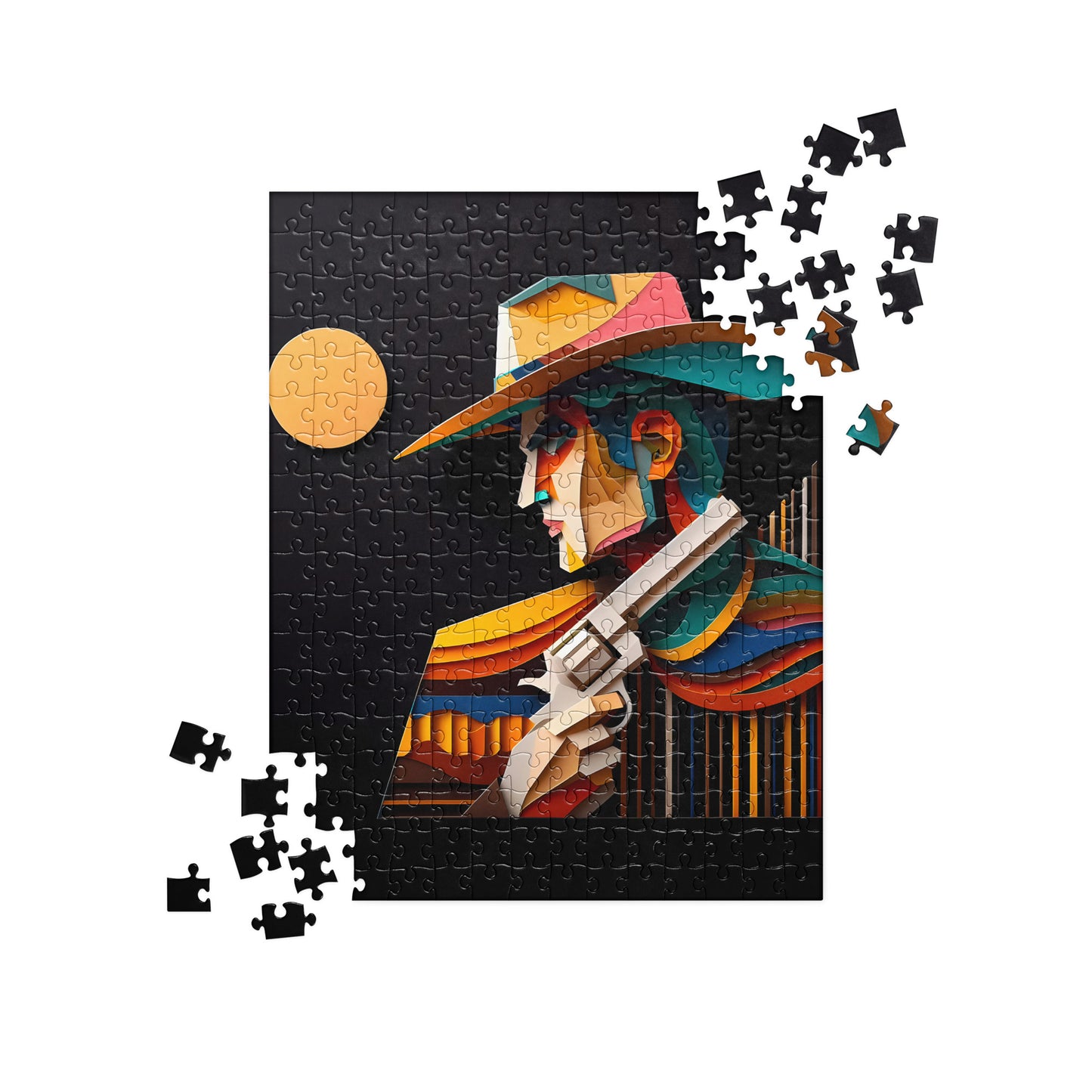 3D Cowboy and Cowgirl - Jigsaw Puzzle #8
