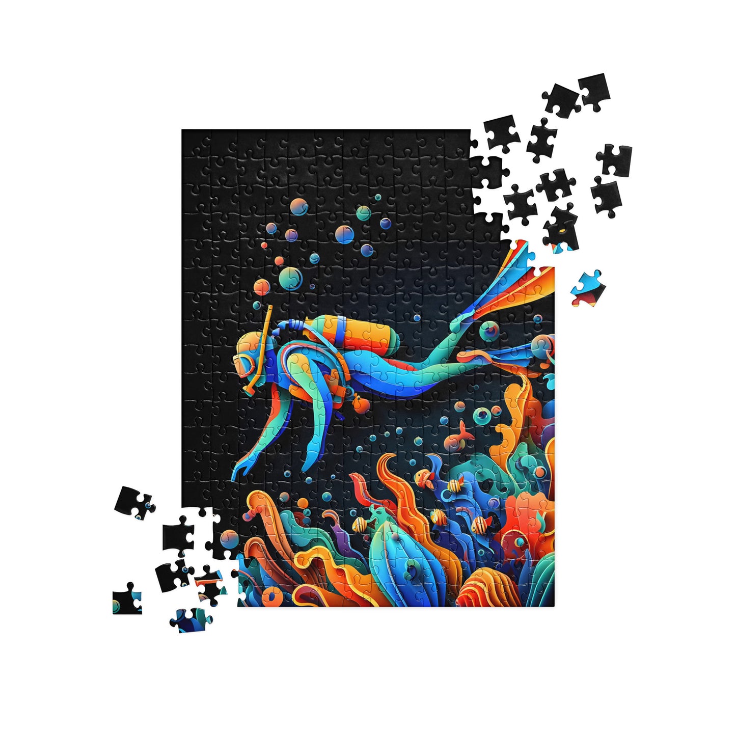 3D Ocean Diver - Jigsaw Puzzle #3