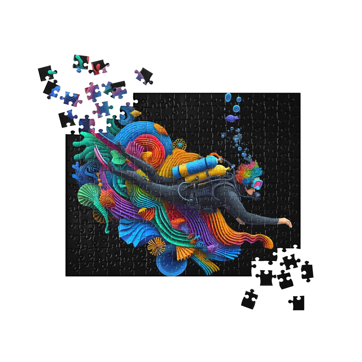 3D Ocean Diver - Jigsaw Puzzle #4