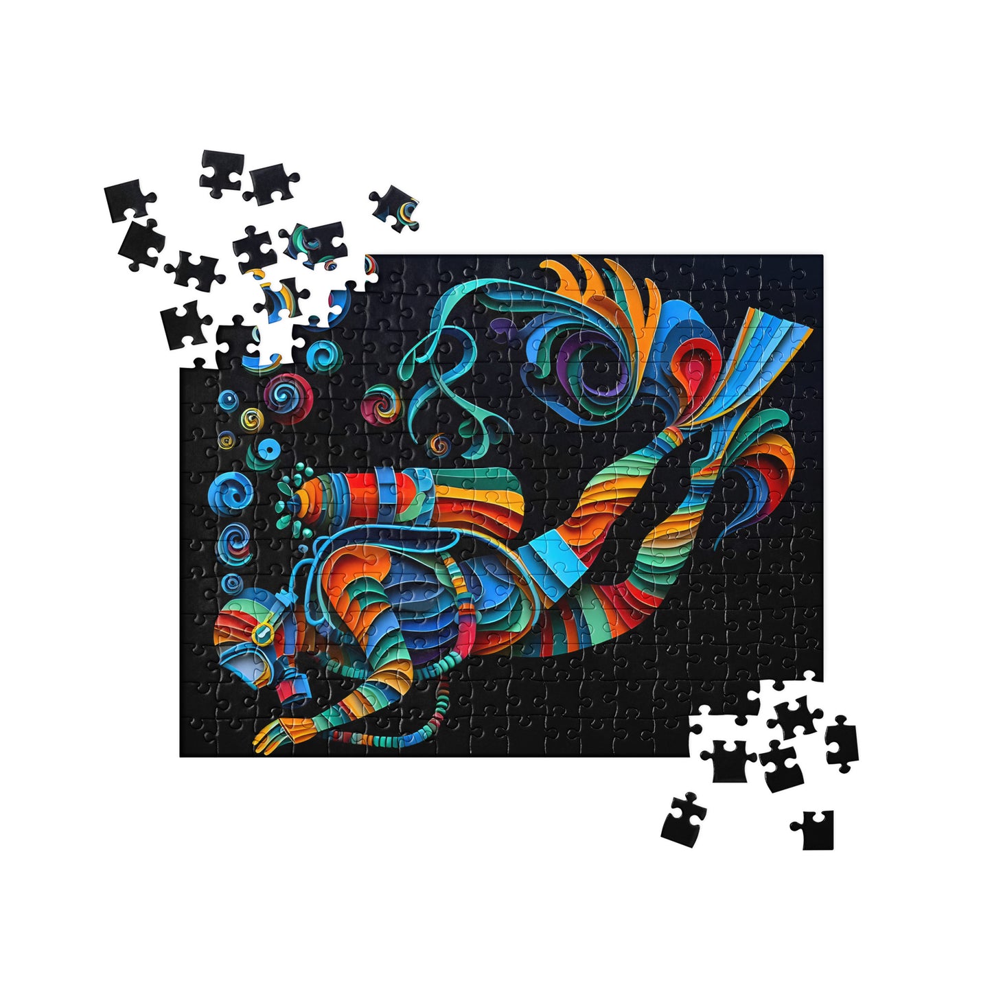 3D Ocean Diver - Jigsaw Puzzle #6