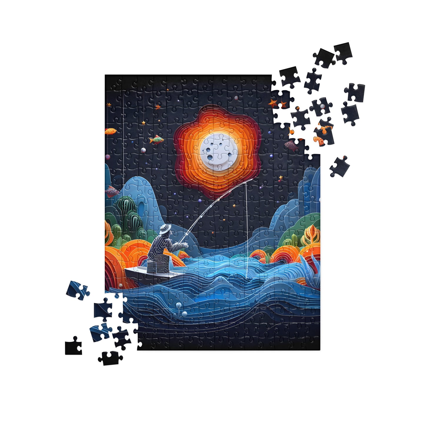3D Outdoor Fishing - Jigsaw Puzzle #3