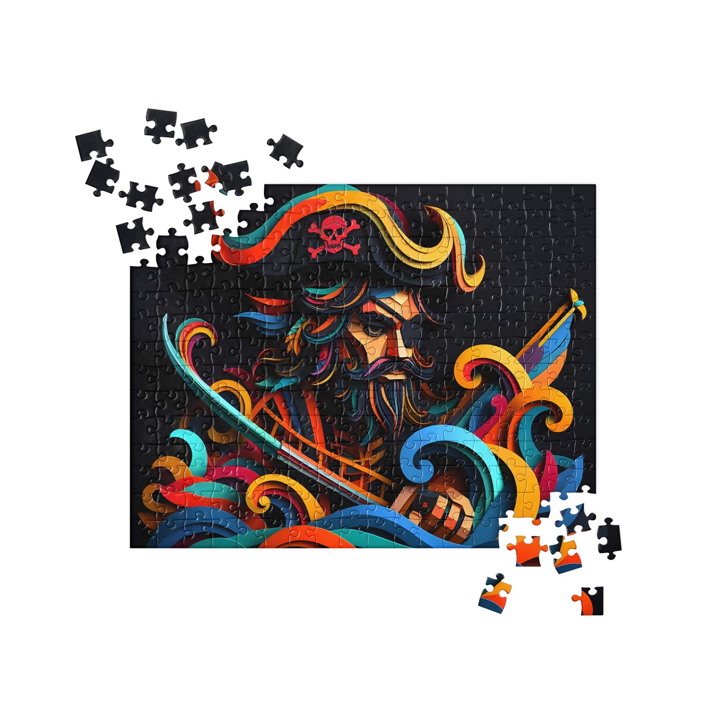 3D Sea Pirate - Jigsaw Puzzle #4