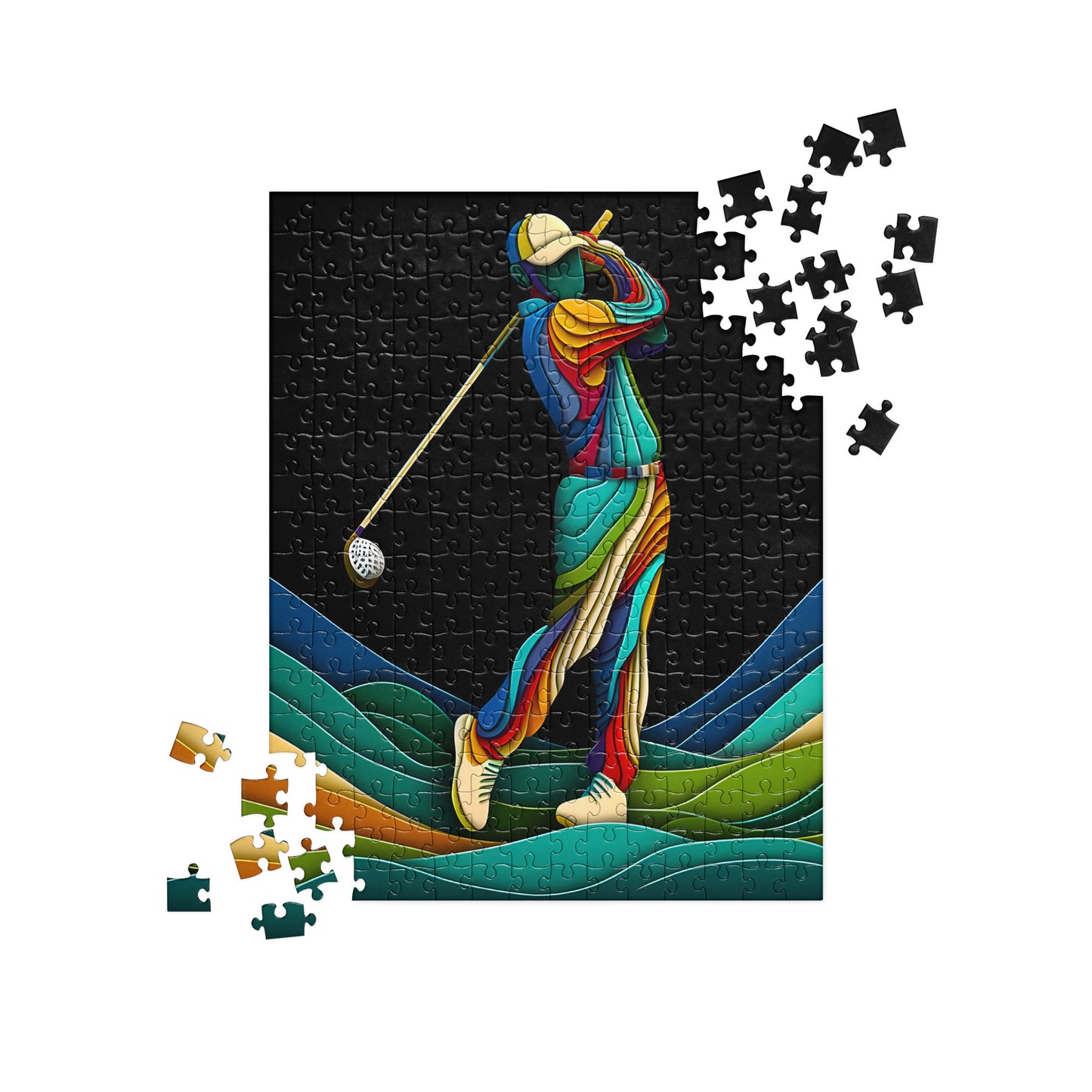 3D Golf Player - Jigsaw Puzzle #6