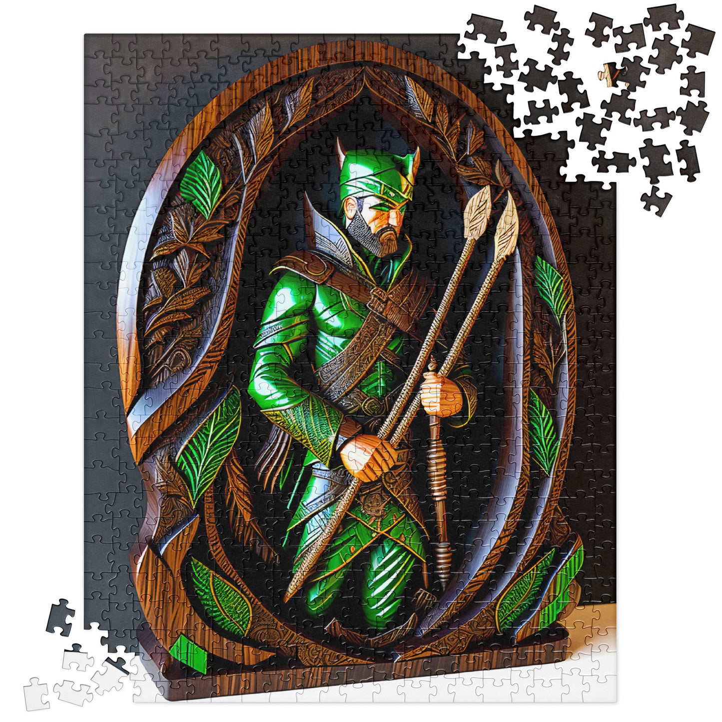 3D Wooden Figure - Jigsaw Puzzle #17