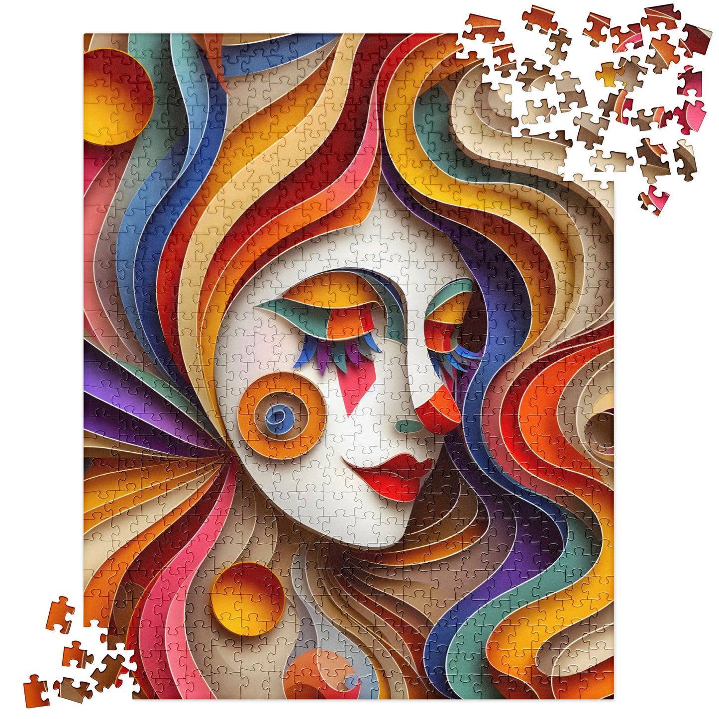 Magical 3D Clown - Jigsaw Puzzle #3