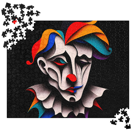 Magical 3D Clown - Jigsaw Puzzle #4