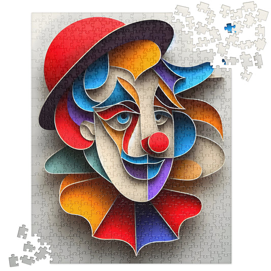 Magical 3D Clown - Jigsaw Puzzle #15