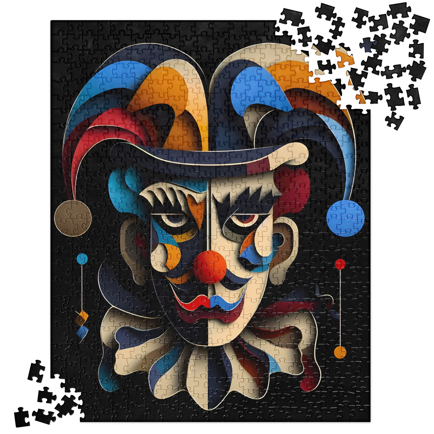 Magical 3D Clown - Jigsaw Puzzle #16