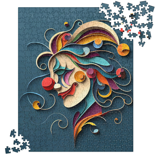 Magical 3D Clown - Jigsaw Puzzle #32