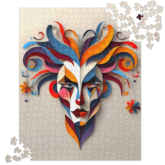 Magical 3D Clown - Jigsaw Puzzle #40