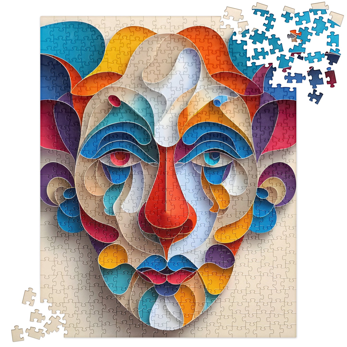 Magical 3D Clown - Jigsaw Puzzle #50
