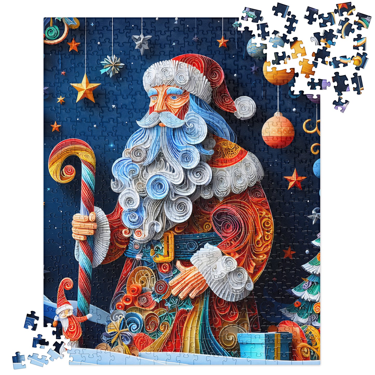 3D Merry Christmas - Jigsaw Puzzle #3