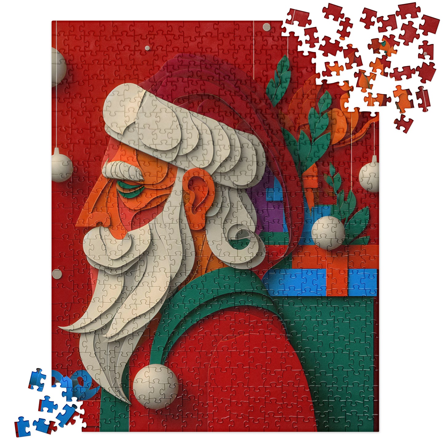 3D Merry Christmas - Jigsaw Puzzle #4