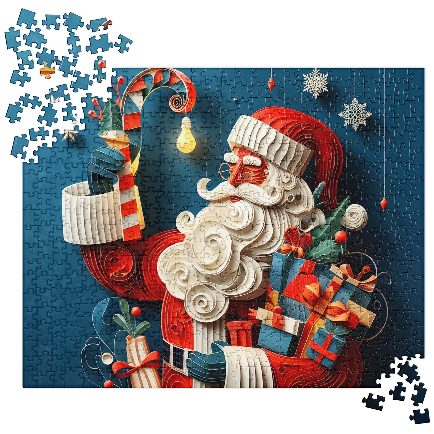 3D Merry Christmas - Jigsaw Puzzle #9