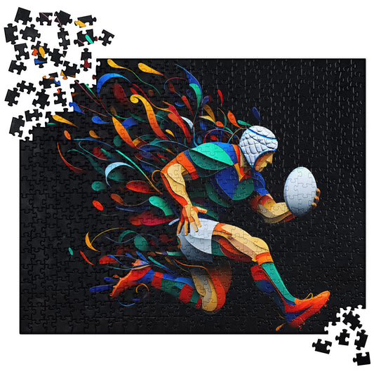 3D Rugby Player - Jigsaw Puzzle #4