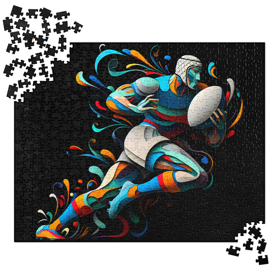 3D Rugby Player - Jigsaw Puzzle #6