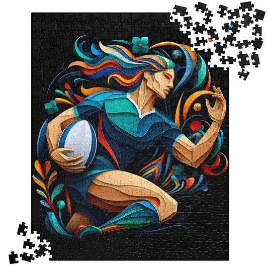 3D Rugby Player - Jigsaw Puzzle #7