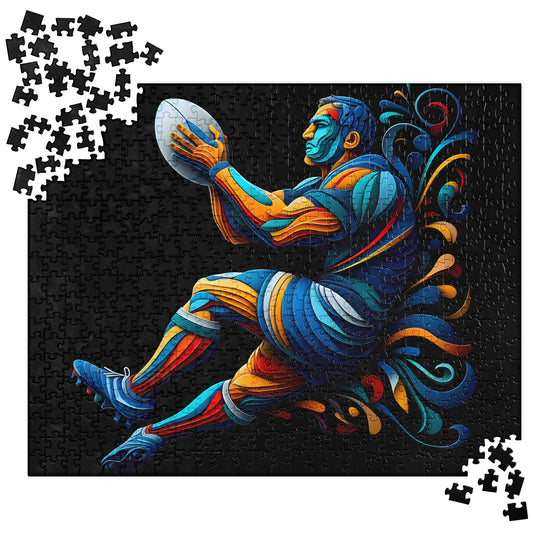 3D Rugby Player - Jigsaw Puzzle #9