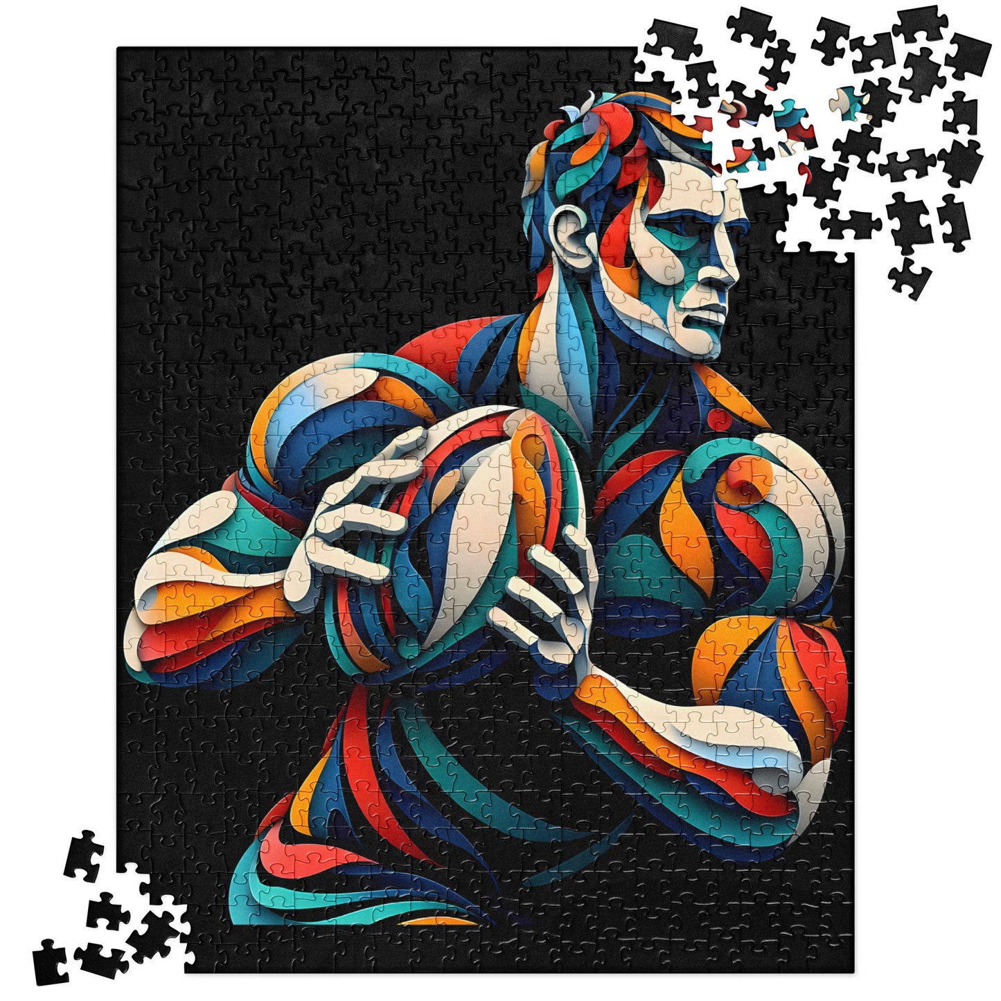 3D Rugby Player - Jigsaw Puzzle #10