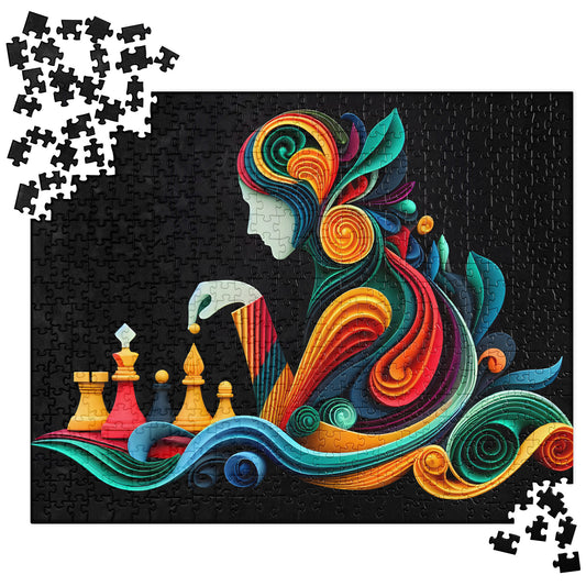 3D Chess Art - Jigsaw Puzzle #2