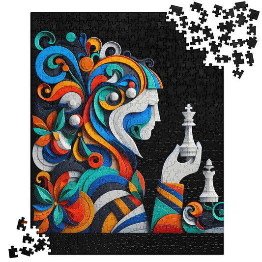 3D Chess Art - Jigsaw Puzzle #9