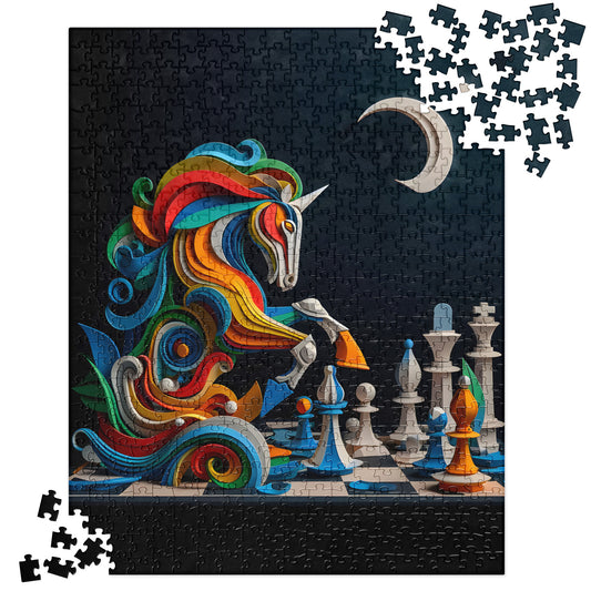 3D Chess Art - Jigsaw Puzzle #10
