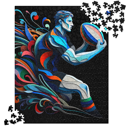 3D Rugby Player - Jigsaw Puzzle #13