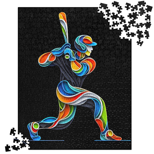 3D Baseball Player - Jigsaw Puzzle #10