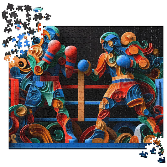 3D Boxer - Jigsaw Puzzle #2
