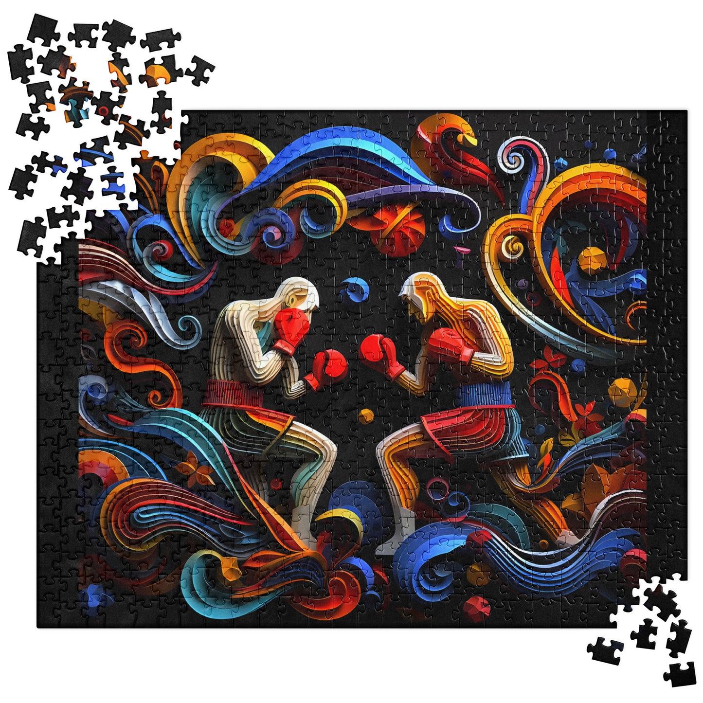 3D Boxer - Jigsaw Puzzle #5