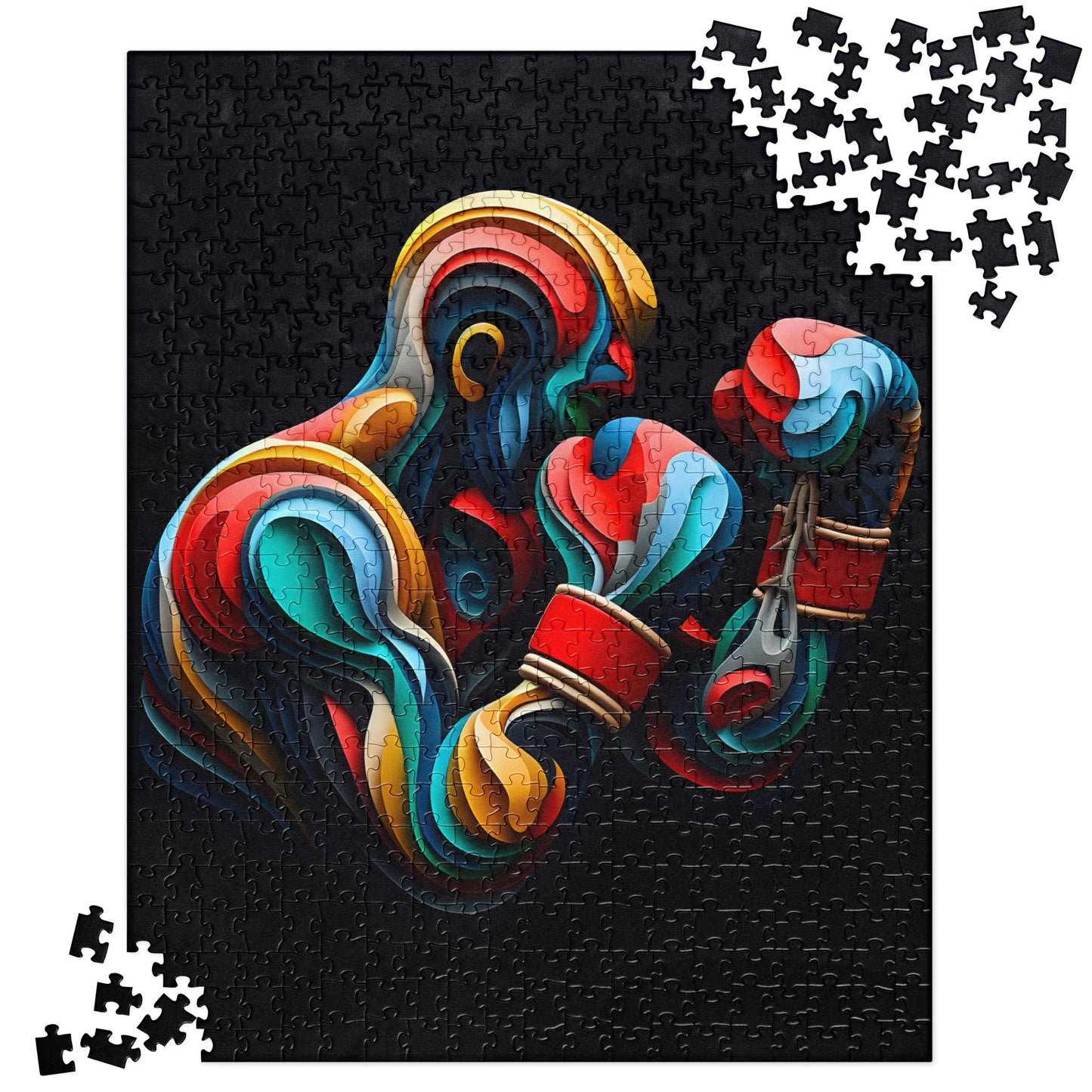 3D Boxer - Jigsaw Puzzle #7