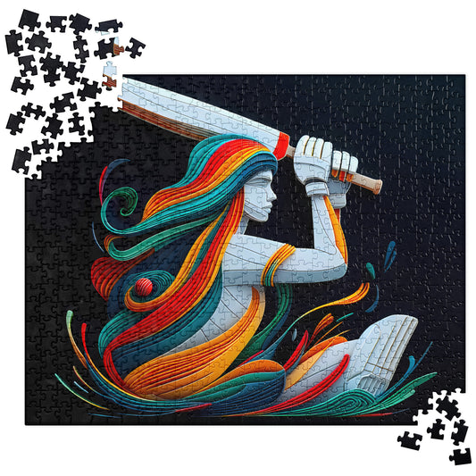 3D Cricket Player - Jigsaw Puzzle #2