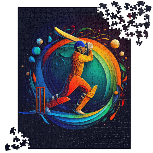 3D Cricket Player - Jigsaw Puzzle #3
