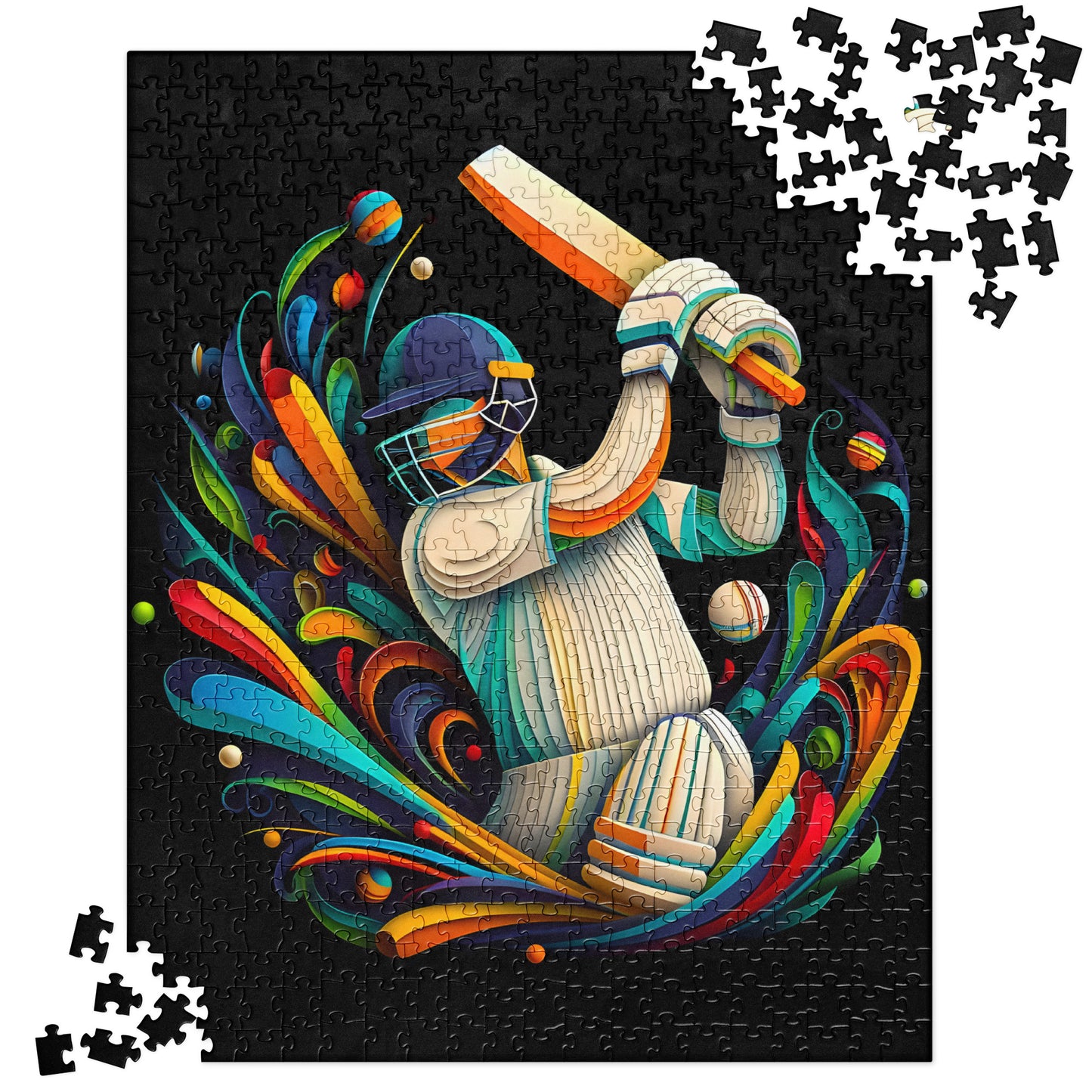 3D Cricket Player - Jigsaw Puzzle #5