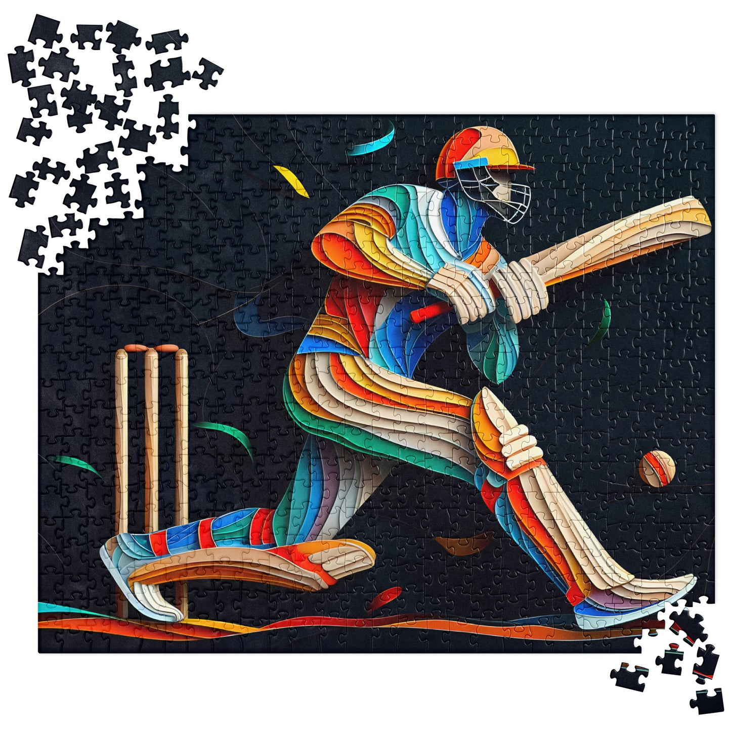 3D Cricket Player - Jigsaw Puzzle #10