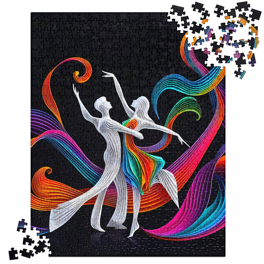 3D Dancing Couple - Jigsaw Puzzle #7