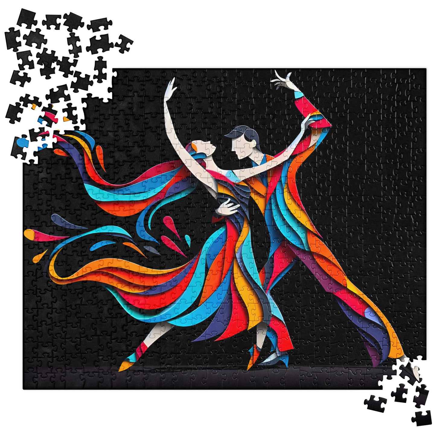 3D Dancing Couple - Jigsaw Puzzle #8