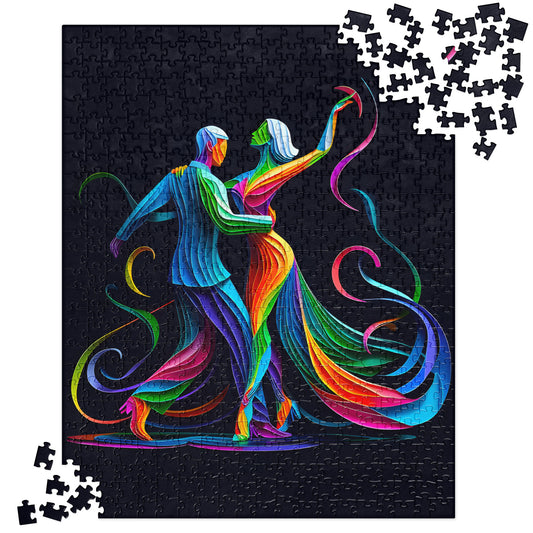 3D Dancing Couple - Jigsaw Puzzle #9